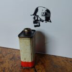 Mobil Handy Oil Öl Dose Klein Pegasus – Bild 2