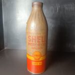 SHELL Golden Öldose Öl Dose Ölkanne aus Karton – Bild 3