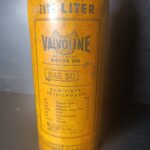 Valvoline Motor Oil Öldose Öl Dose Ölkanne aus Karton – Bild 5