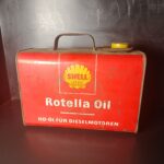 SHELL Rotella 5 Liter Motor Oil Öldose Öl Dose Ölkanne