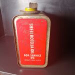 SHELL Rotella 5 Liter Motor Oil Öldose Öl Dose Ölkanne – Bild 3