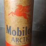 Mobiloil Arctic Karton Pegasus Motor Oil Öldose Öl Dose Ölkanne – Bild 5