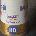 Mobiloi Special Pegasus Kegelform Motor Oil Öldose Öl Dose Ölkanne – Bild 8