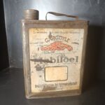 Mobiloi Special Drache Motor Oil Öldose Öl Dose Ölkanne