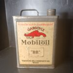 Gargoyle Mobiloi BB Drache Motor Oil Öldose Öl Dose Ölkanne