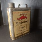 Gargoyle Mobiloi BB Drache Motor Oil Öldose Öl Dose Ölkanne – Bild 5