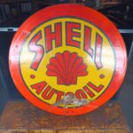 Shell Aeroshell Emailschild Muschel doppelseitig – Bild 4