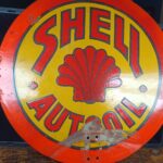 Shell Aeroshell Emailschild Muschel doppelseitig – Bild 5