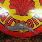 Shell Aeroshell Emailschild Muschel doppelseitig – Bild 11