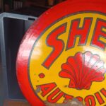 Shell Aeroshell Emailschild Muschel doppelseitig – Bild 13