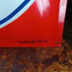 Essolub Stamdard Motor Oil Emailschild Gewölbt – Bild 4