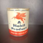 Mobil Oil Mobilgrease MP Einheitsfett Pegasus Motor Oil Öldose Öl Dose Ölkanne – Bild 3