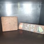 alte Nummernschild KFZ Kennzeichen Schwarz Österreich 1945-1947 – Bild 6