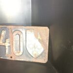 alte Nummernschild KFZ Kennzeichen Schwarz Österreich 1945-1947 – Bild 9