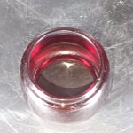 Feuerhand Ersatz Glas Atom Nr.75 Atom 75 Rot Petroleumlampe – Bild 3