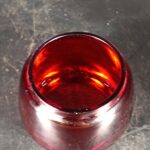 Ersatzglas Glas Rot Feuerhand Atom 75 Petroleumlampe – Bild 5