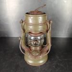 Feuerhand Atom 75 Petroleumlampe Original Farbe original Glas