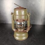 Feuerhand Atom 75 Petroleumlampe Original Farbe original Glas – Bild 3