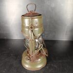 Feuerhand Atom 75 Petroleumlampe Original Farbe original Glas – Bild 4