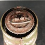 Feuerhand Atom 75 Petroleumlampe Original Farbe original Glas – Bild 6