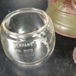 Feuerhand Atom 75 Petroleumlampe Original Farbe original Glas – Bild 10