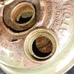 Feuerhand Atom 75 Petroleumlampe Original Farbe original Glas – Bild 12