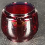 Ersatzglas Glas Rot Feuerhand Atom 75 Petroleumlampe – Bild 3