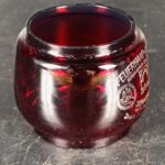 Ersatzglas Glas Rot Feuerhand Atom 75 Petroleumlampe – Bild 4