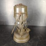 Feuerhand Atom 75 ungebrannt Neuwertig Original Glas Petroleumlampe – Bild 4
