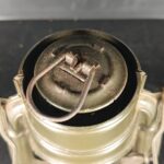 Feuerhand Atom 75 ungebrannt Neuwertig Original Glas Petroleumlampe – Bild 9