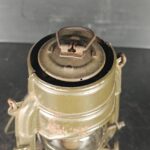 Feuerhand Atom 75 ungebrannt Neuwertig Original Glas Petroleumlampe – Bild 10