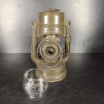 Feuerhand Atom 75 ungebrannt Neuwertig Original Glas Petroleumlampe – Bild 13
