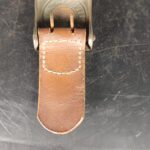 Wehrmacht Heeres Koppelschloss mit Lederzunge H. Aurich Dresden 1942 entnazifiziert – Bild 7