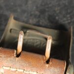 Wehrmacht Heeres Koppelschloss mit Lederzunge H. Aurich Dresden 1942 entnazifiziert – Bild 11