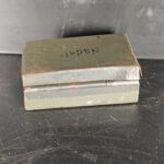 Blechkasten für Nadeln Originallack Verbandskasten usw. Wehrmacht – Bild 4