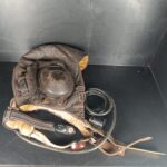 Luftwaffe Fliegerhaube Pilotenhaube Komplett Leder