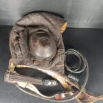 Luftwaffe Fliegerhaube Pilotenhaube Komplett Leder – Bild 2