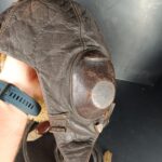 Luftwaffe Fliegerhaube Pilotenhaube Komplett Leder – Bild 8