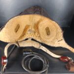 Luftwaffe Fliegerhaube Pilotenhaube Komplett Leder – Bild 9