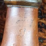 Alte Antike Klarinette Braun Österreich Hersteller aus Sammlung Horn Hacken – Bild 10
