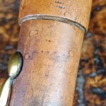 Alte Antike Klarinette Braun Österreich Hersteller aus Sammlung Horn Hacken – Bild 12