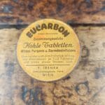 Alte Kohle Tabletten EUCARBON F. Trenka Wien