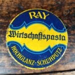Alte Blechdose RAY Wirtschaftspasta Wien