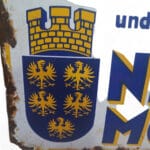 Emailschild Pasteurisierte Milch Molkereiprodukte Niederösterreich – Bild 5