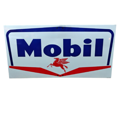 Mobiloil Austria Email Pegasus Mobil Oil Porzellan Emaileschild Schild