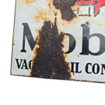 Mobiloil Gargoyle Emailschild Mobil Oil Porzellan Emaileschild Schild – Bild 13