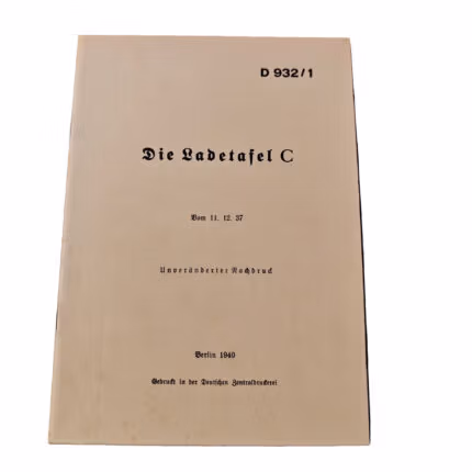 Die Ladetafel C