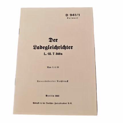 Der Lagegleichrichter L. Gl. T 560a