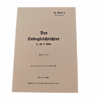 Der Lagegleichrichter L. Gl. T 560a