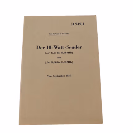 Der 10 Watt Sender
